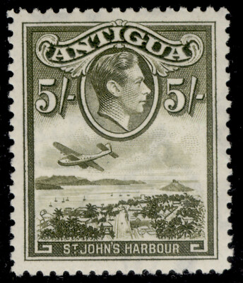 antigua-gvi-sg107-5s-olive-green-m-mint-cat-18