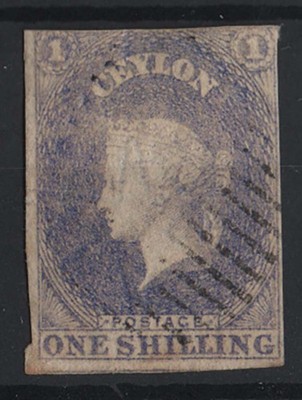 ceylon-1857-1s-pale-slate-violet-worn-plate-imperf-fu-3-close-good-margins