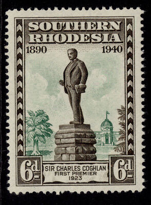 southern-rhodesia-gvi-sg59-6d-chocolate-green-m-mint