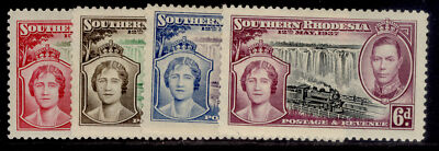 southern-rhodesia-gv-sg31-34-1935-silver-jubilee-set-m-mint-cat-28