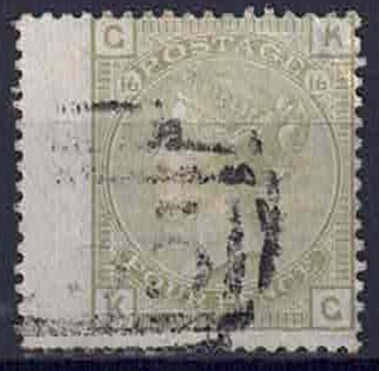qv-1873-80-sg-153-plate-16-wing-margin-letters-k-g-fine-used