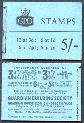 h45-july-1960-5-crowns-ordinary-booklet