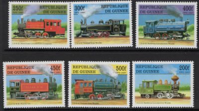 guinea-sg1761-6-1997-steam-locomotives-mnh