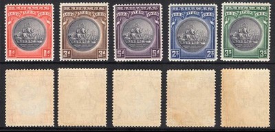 bahamas-sg126-30-1930-tercentenary-set-of-5-m-m-cat-75-pounds