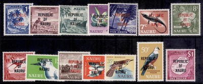 nauru-qeii-sg80-93-1968-complete-set-nh-mint-cat-14