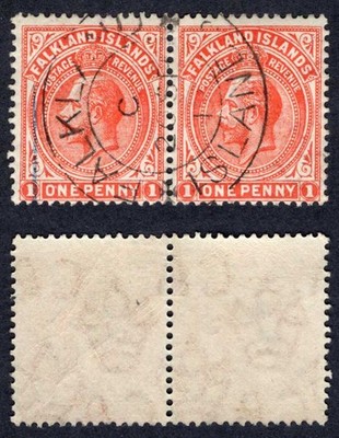 falkland-is-sg61-1d-vermilion-cds-pair