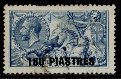 british-levant-gv-sg50-180pi-on-10s-dull-grey-blue-used-cat-50