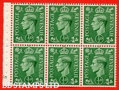 sg-485-c-qb4-pale-green-a-fine-unmounted-mint-cylinder-pane-of-6-b49273