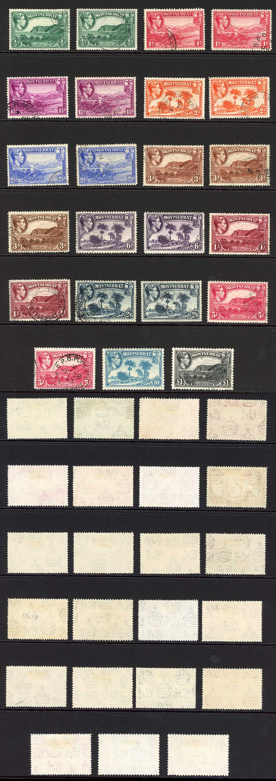montserrat-sg101-12-set-inc-both-perfs-and-6d-shade-fine-used-cat-127-05-pounds