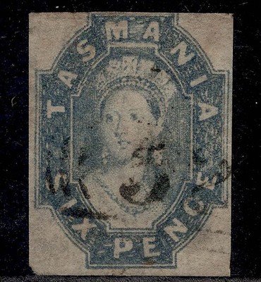 australia-tasmania-qv-sg48-6d-slate-violet-used-cat-80