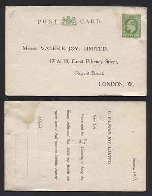 cs29-kevii-1-2d-yellow-green-inland-card-size-f-mint-pre-addressed