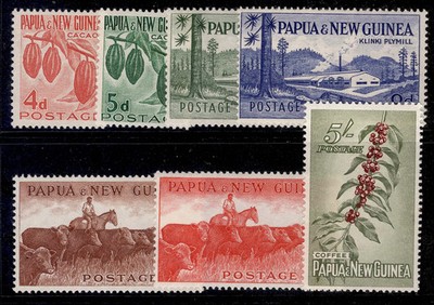 australia-papua-new-guinea-qeii-sg18-24-1958-60-new-values-set-nh-mint