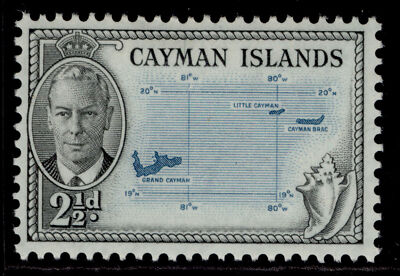 cayman-islands-gvi-sg140-2d-turquoise-black-m-mint