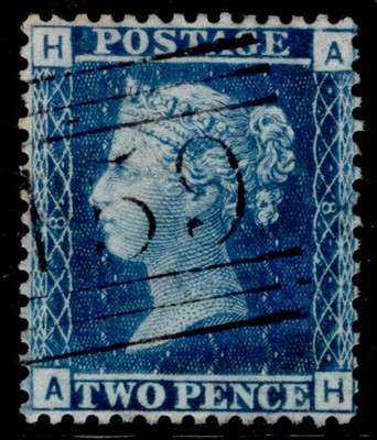gb-qv-sg45-2d-blue-plate-8-fine-used-cat-40-ah