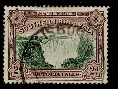 southern-rhodesia-gv-sg35-2d-green-chocolate-used-cat-20