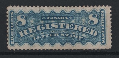 canada-1875-8c-dull-blue-registered-mint-heavyish-mount-small-faults-sgr9