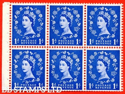 sg-611l-sb42-1d-ultramarine-an-unmounted-mint-booklet-pane-of-6-perf-b95429