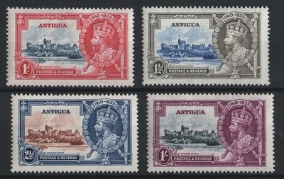 antigua-1935-silver-jubilee-set-of-4-fresh-m-mint-sg91-94
