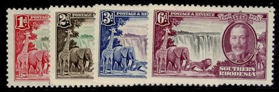 southern-rhodesia-gv-sg31-34-1935-silver-jubilee-set-m-mint-cat-30