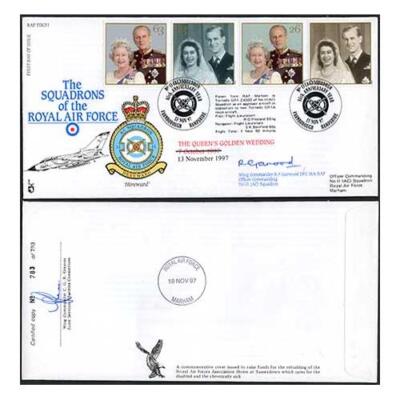 raffdc51-squadrons-of-the-raf-the-queens-golden-wedding-signed-by-r-f-garwood