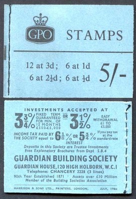 h45-july-1960-5-crowns-ordinary-booklet