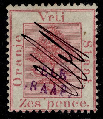 south-africa-orange-free-state-qv-sg-t4-6d-rose-used