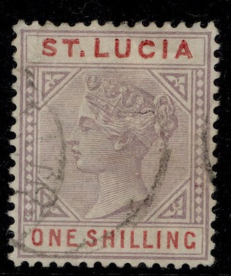 st-lucia-qv-sg42-1s-dull-mauve-red-used-cat-55
