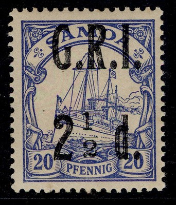 samoa-qv-sg104-2d-on-20pf-ultramarine-lh-mint-cat-65