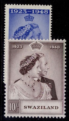 swaziland-gvi-sg46-47-1949-royal-silver-wedding-set-nh-mint-cat-40