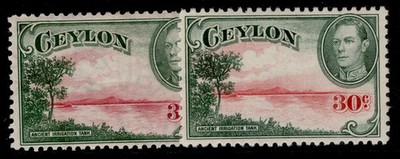 ceylon-gvi-sg393-393b-30c-wmk-varieties-m-mint-cat-28