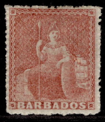 barbados-qv-sg27-4d-rose-lake-m-mint-cat-110