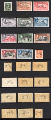 gibraltar-sg121s-31s-original-specimen-set-of-12-no-2d-carmine-or-5d-m-m