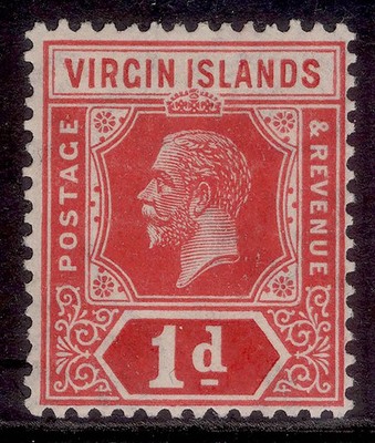 british-virgin-islands-gv-sg70a-1d-carmine-red-m-mint