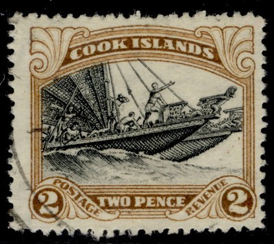 cook-islands-gv-sg101a-1d-black-lake-fine-used-cat-21-perf-14