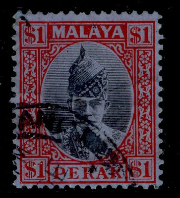 malaysia-perak-gvi-sg119-1-black-red-blue-used-cat-45