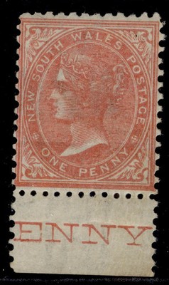 australia-new-south-wales-qv-sg208-1d-salmon-lh-mint-cat-45-marginal