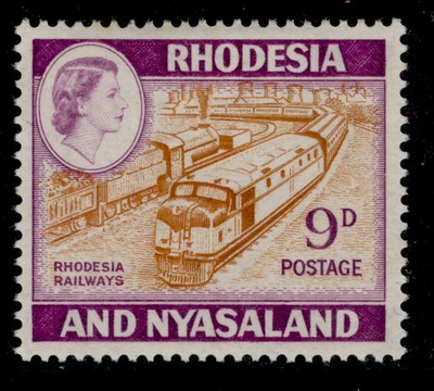 rhodesia-nyasaland-qeii-sg24a-9d-orange-brown-reddish-violet-m-mint