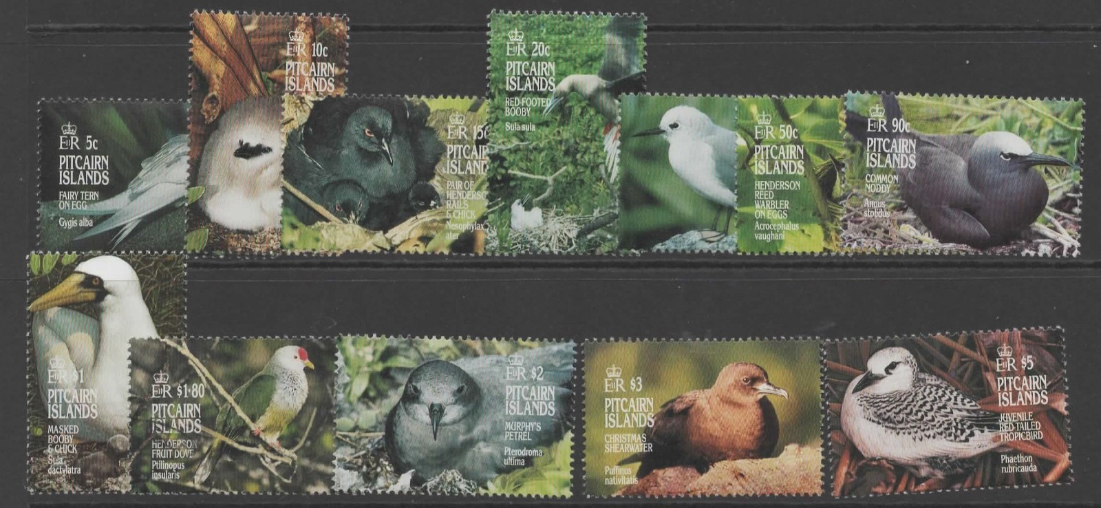 pitcairn-islands-sg462-73-1995-birds-mnh