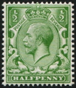1d-sg-354-bright-yellow-green-wmk-inv-u-m-pristine-fresh-ex