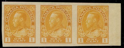 canada-gv-sg259-1c-chrome-yellow-nh-mint-cat-50-strip-x3