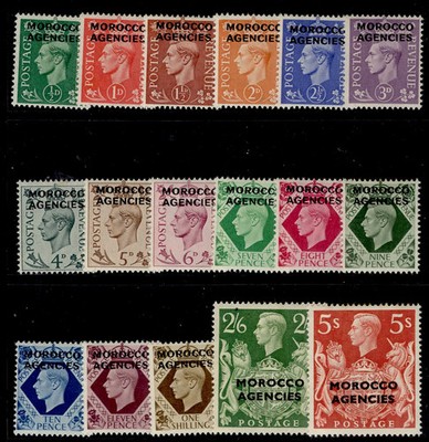 morocco-agencies-gb-gvi-sg77-93-1949-complete-set-m-mint-cat-85