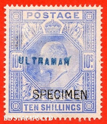 sg-265s-m53-1-s-10-ultramarine-a-mounted-example-overprinted-speci-b93075