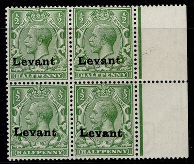 british-levant-gv-sg-s1-d-green-nh-mint-cat-280-block-x4