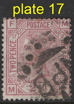 gb-1873-2d-rosy-mauve-plate-17-very-good-used-sg141-cat-300