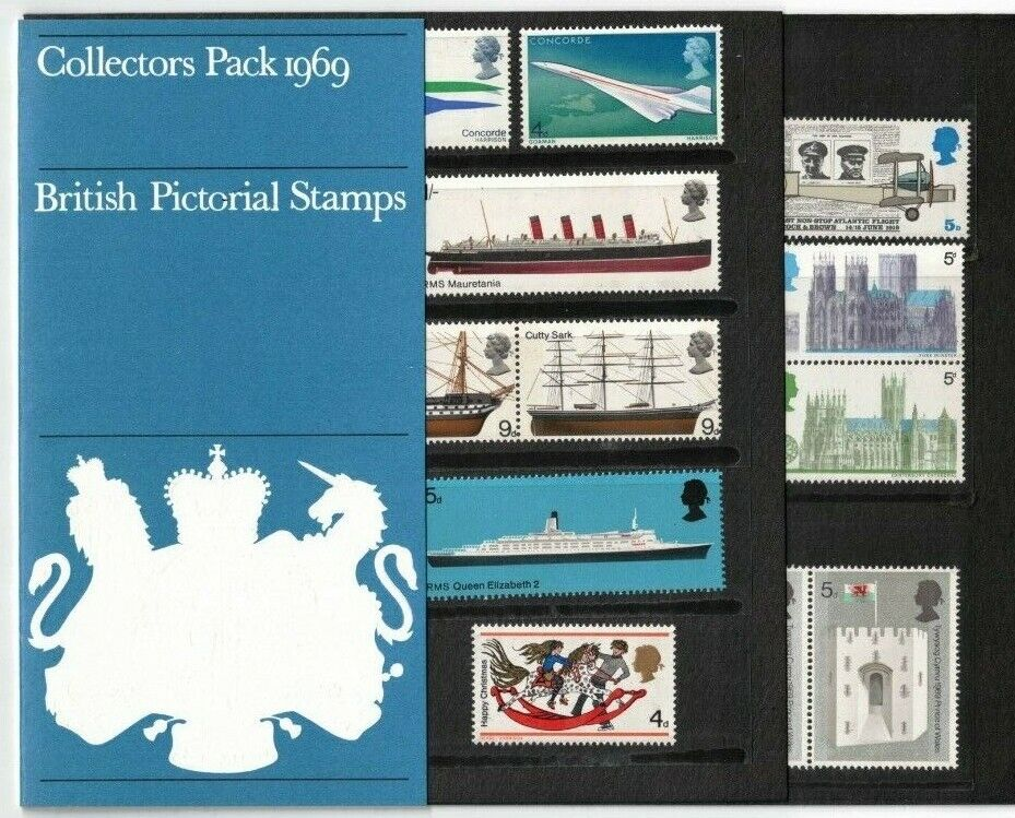 1969-british-pictorial-stamps-pack-collector-s-edition-unmounted-mint