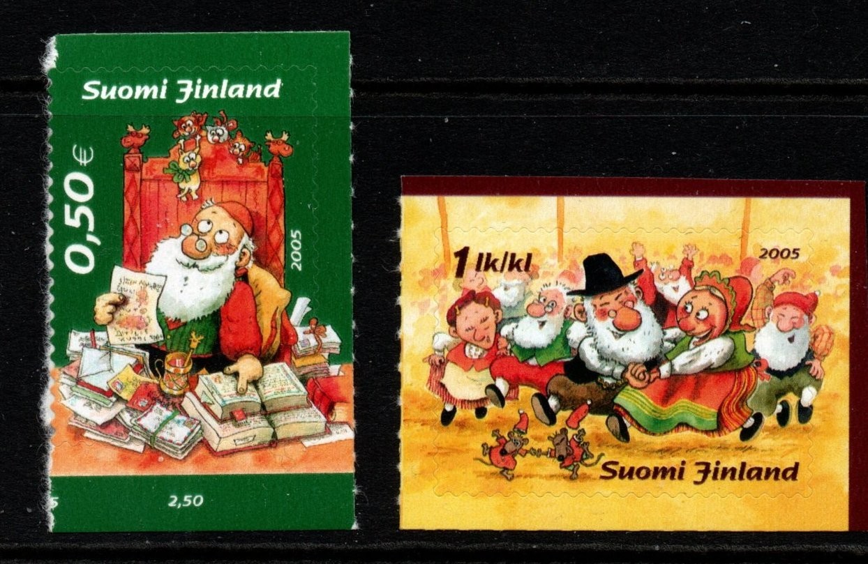 finland-sg1798-9-2005-christmas-self-adhesive-mnh