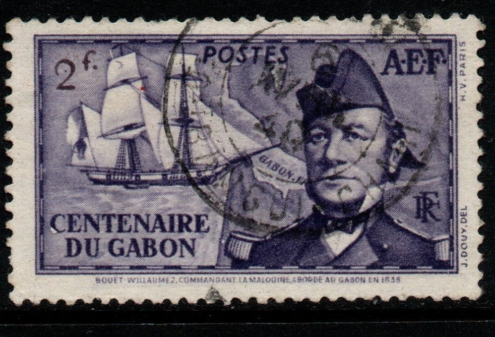 french-equatorial-africa-sg100-1938-2f-bouet-willaumez-in-gabon-fine-used
