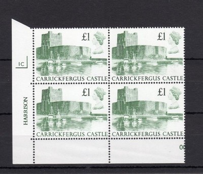 1-castles-unmounted-mint-plate-1c-block-cat-35-bend-in-bottom-margin