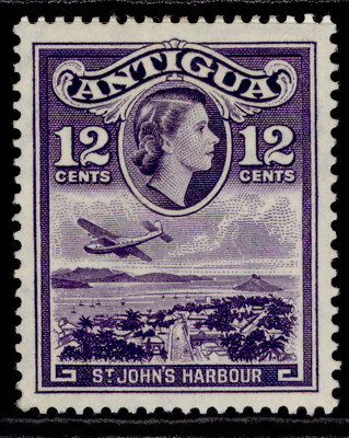 antigua-qeii-sg128-12c-violet-m-mint