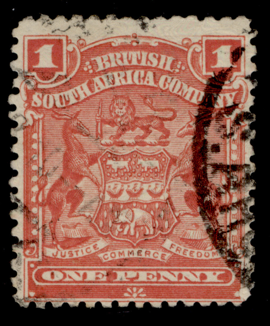 rhodesia-qv-sg78-1d-red-fine-used